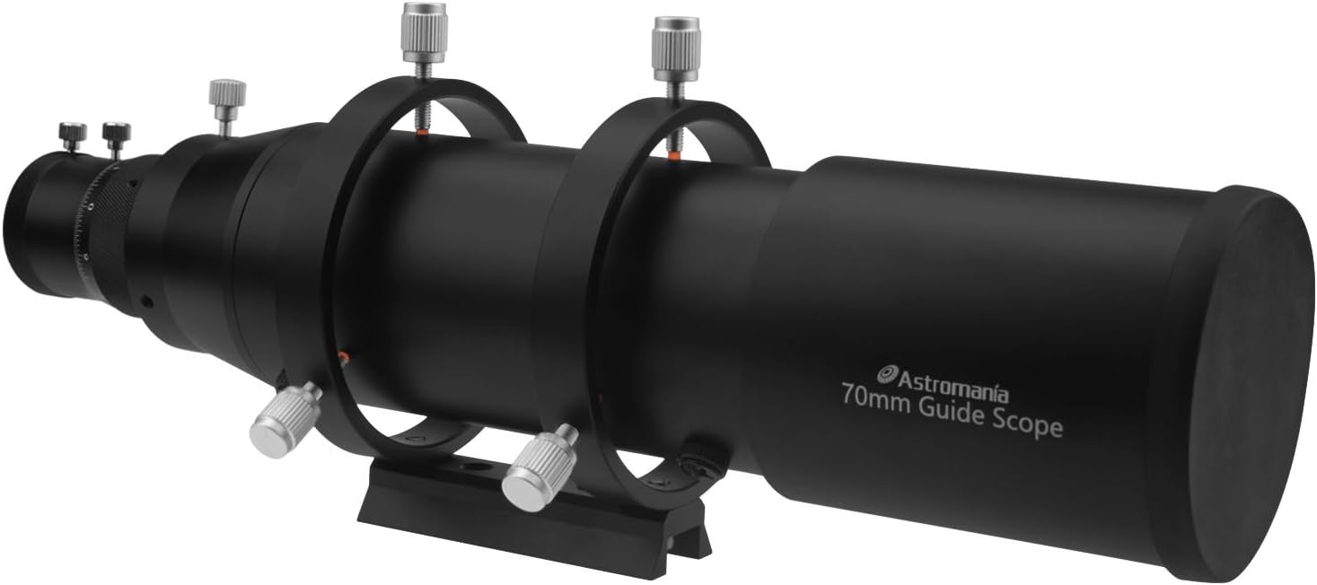 Best Deal Astromania 70mm Compact Deluxe Finder & Guidescope Kit with 1.25 Double Helical Focuser - Guiding with The Mini-Guide Scope: So Astrophotography is Easier and Less Equipment One-Day Sale: Up to 60% Off Astromania 70mm Compact Deluxe Finder & Guidescope Kit with 1.25 Double Helical Focuser - Guiding with The Mini-Guide Scope: So Astrophotography is Easier and Less Equipment