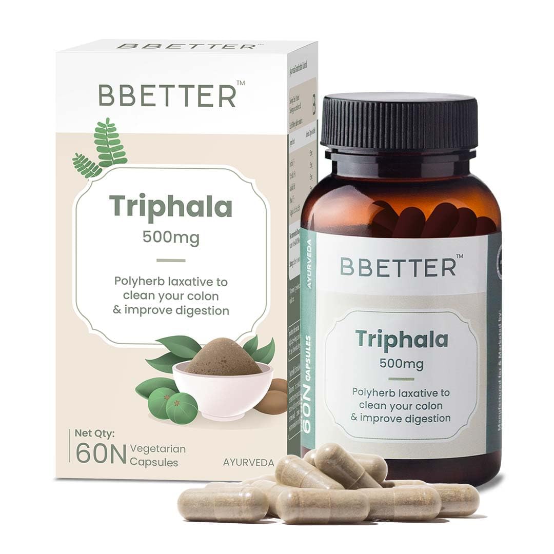 Sponsored Ad - Triphala 500mg-Improves Gut Health, Digestion, Relieves Constipation, Supports Bowel Wellness & colon cleansing