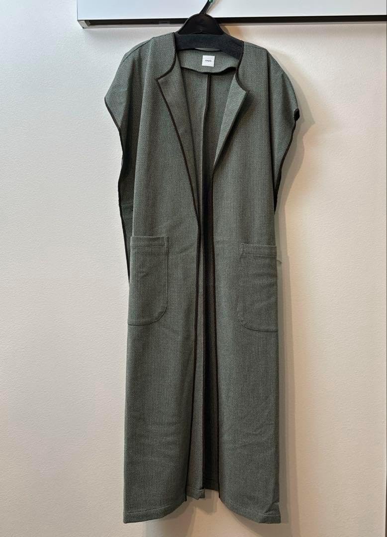 新品　Ample ジレ　コート　アウター　スコットクラブ購入　ヤマダヤ 新品 Ample ジレ コート アウター スコットクラブ購入 ヤマダヤ ベスト