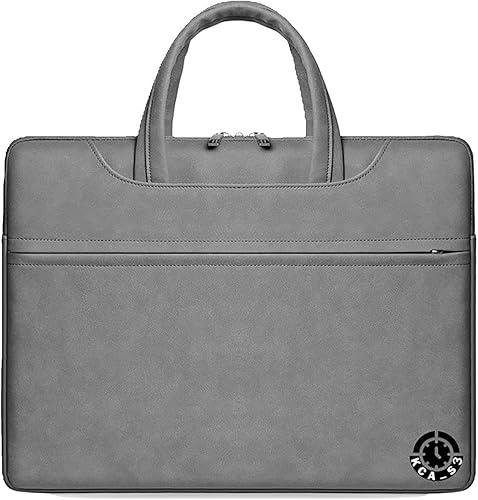 Miniatura 13 de Funda portátil para laptop de 13 a 14 pulgadas para viajes y trabajo, delgada, repelente al agua, a prueba de golpes, con asa, compatible con HP