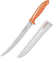Vista 11 de Dexter Outdoors Dextreme Cuchillo flexible de filete de 7 pulgadas de doble filo Incluye funda