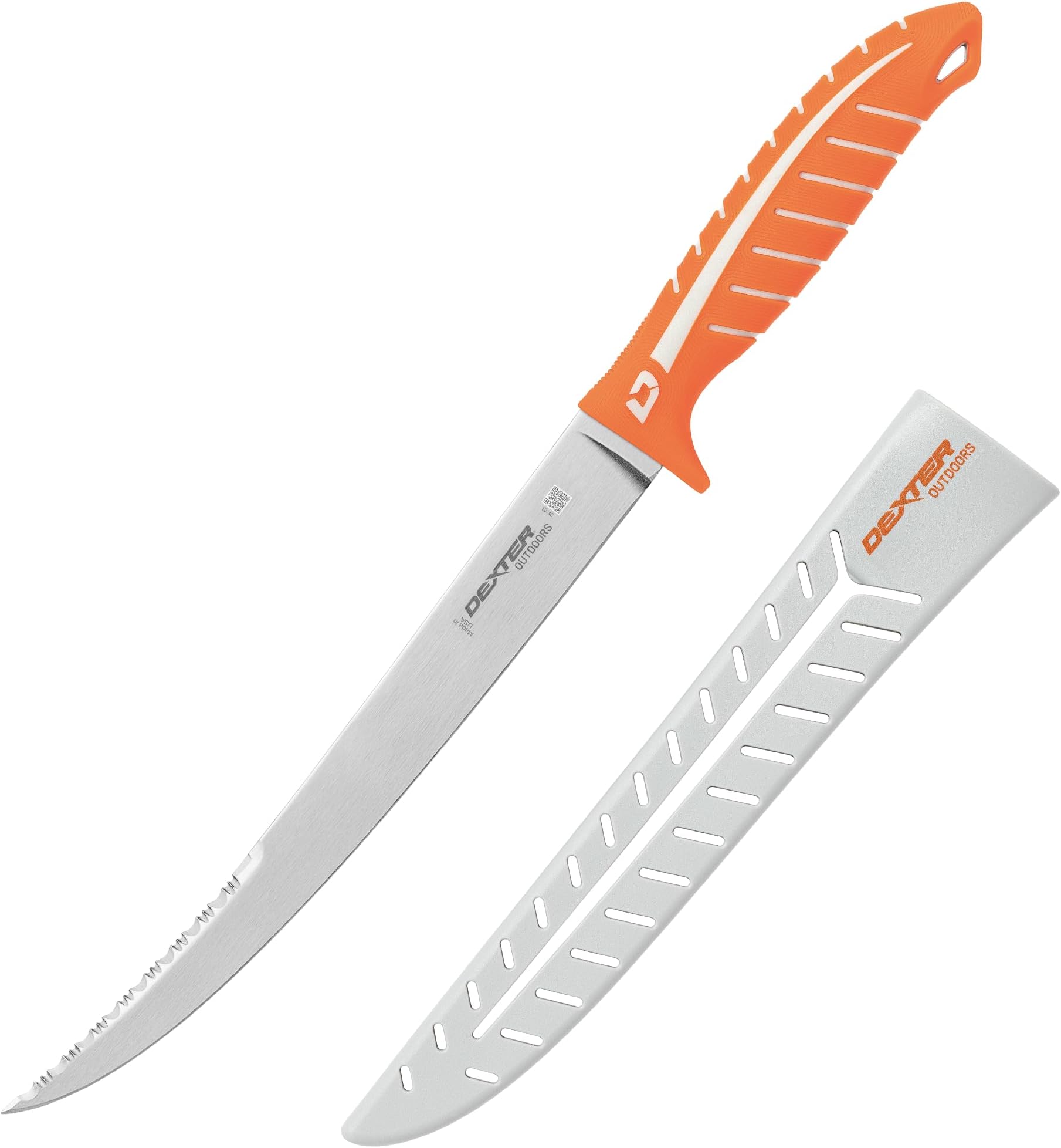- Dextreme Dual Edge 10" Stiff Fillet Knife | Includes Sheath
