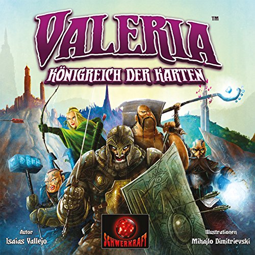 Preisvergleich Produktbild Schwerkraft-Verlag Valeria: Königreich der Karten - Grundspiel