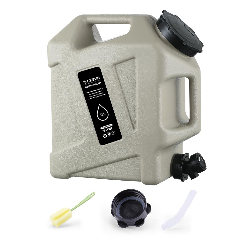 Bidon D'eau Avec Robinet Et Couvercle à Visser, Sans BPA, Réservoir D