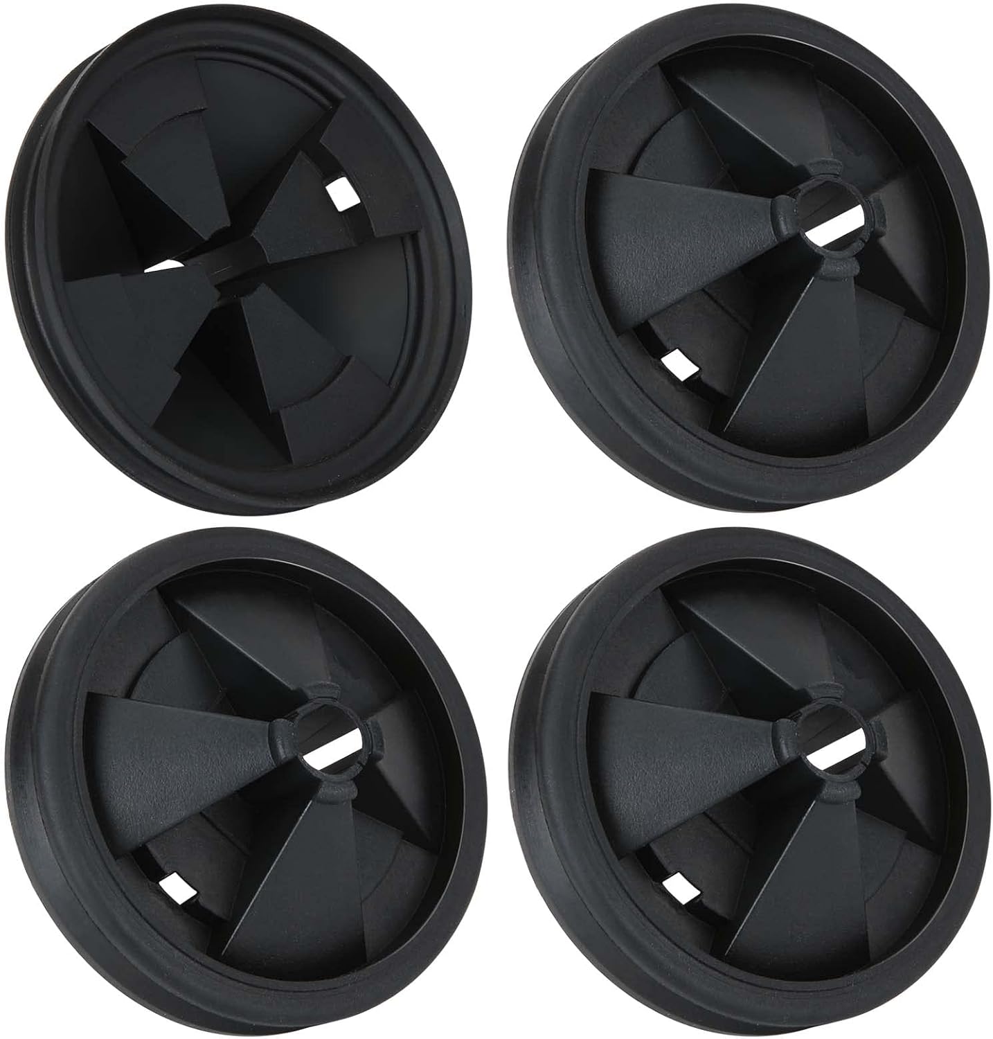 4 Packs Garbage Disposal Splash Guards 3 3/8 Inch Sink Baffle Garbage