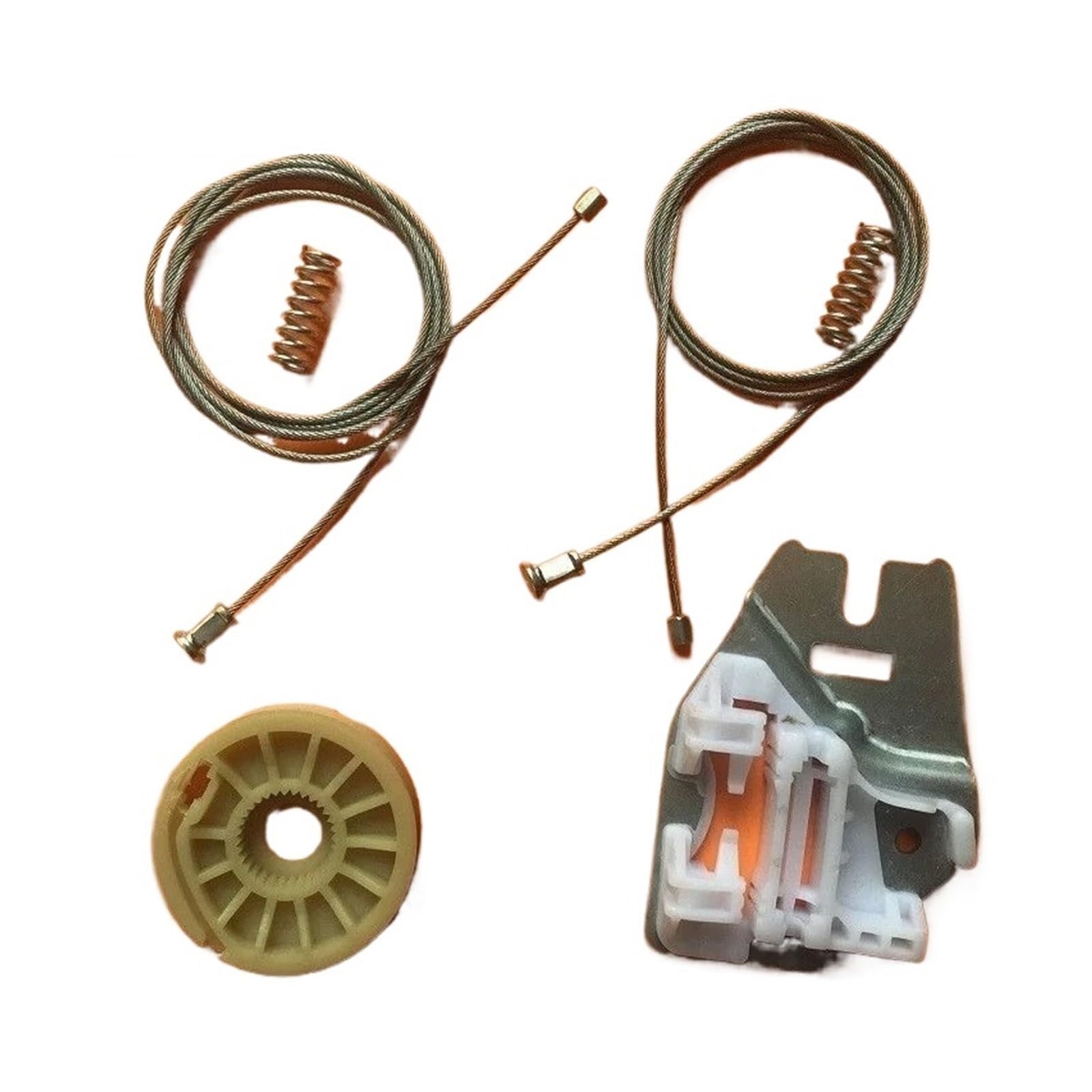 Lhdktee Window Regulator Repair with Metal Slider Rear Left Or Right for BMW for X5 E53 (1999-2007) Car Window Handle(A)
