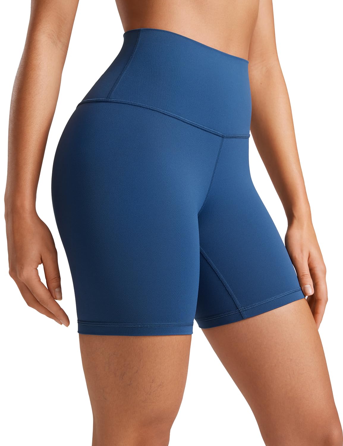 CRZ YOGA Womens Butterluxe Yoga Shorts - 2.5''/4''/6''/8'' High Waisted Workout Gym Leggings Running Spandex Biker Shorts — view 22
