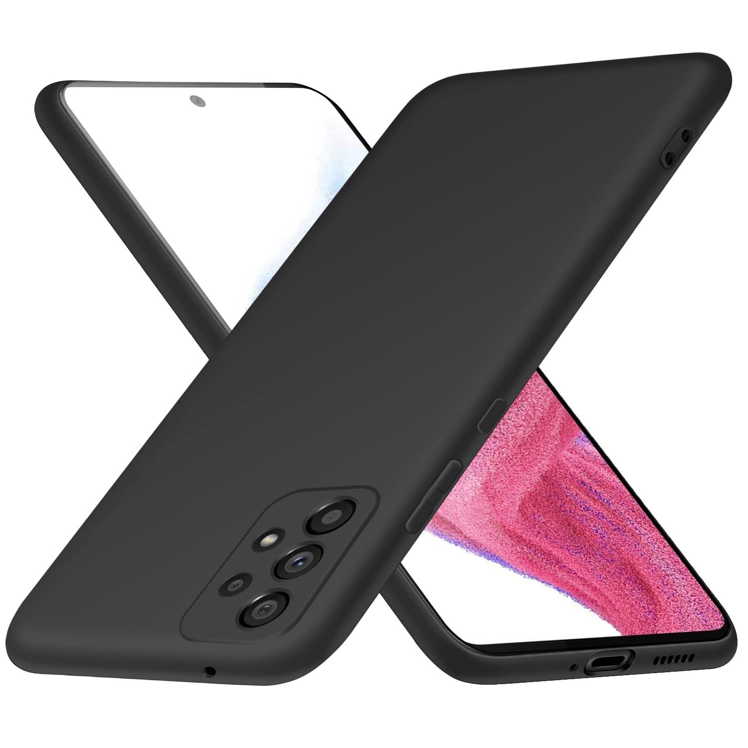 Amazon.co.jp: Galaxy A53 5G ケース シリコン スマホケース 