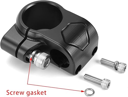 Miniatura 17 de Manillar de 1" con Φ 2.165 in Clip-Ons Manillar compatible con Harley Davidson Sportster Roadster XL1200CX 2016-Current Modified Cafe racer