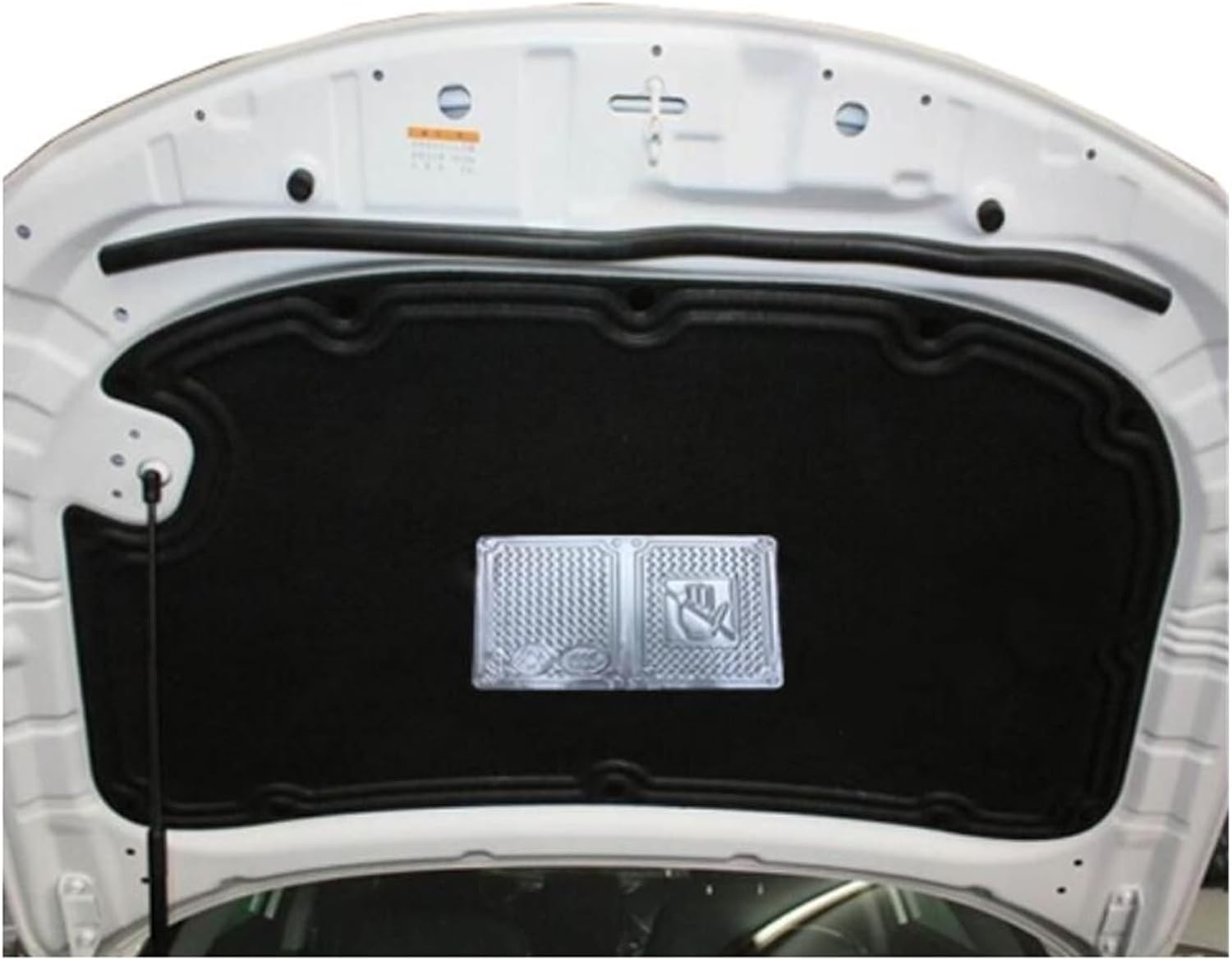 Car Sound Deadener Sourcingmap Car Engine Sound Deadener Mat - 10mm Thick, 60x40 Inch Aluminium Fiber Insulation Engine Insulation Mat