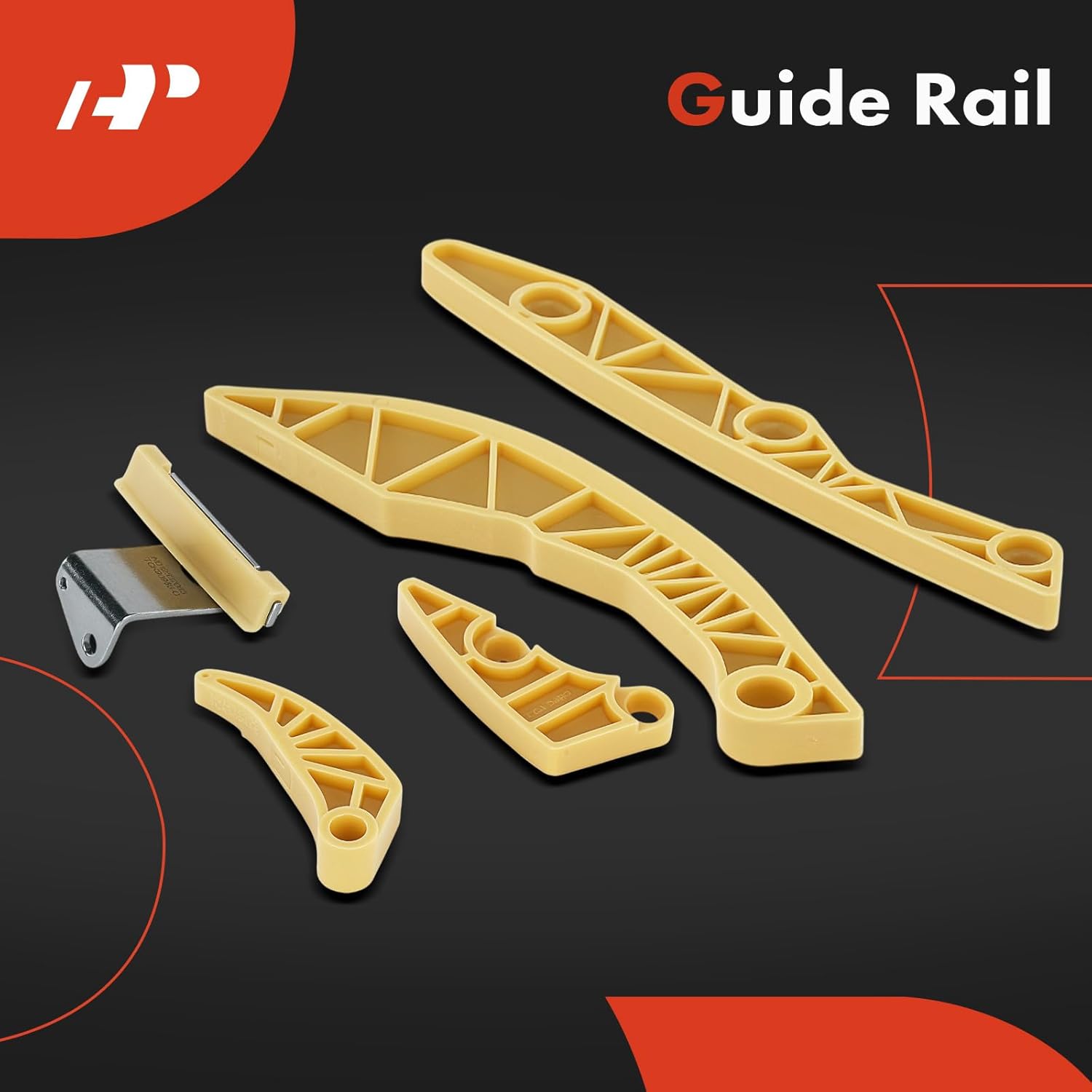 A-Premium 9-PC Engine Timing Chain Kit with Tensioner & Guide & Damper Compatible with Dodge Dart 2013 2014 2015 2016, 2.0L