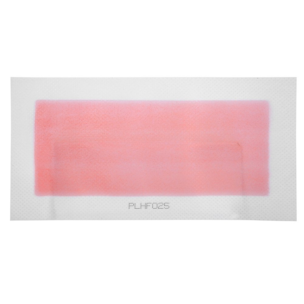 Brrnoo 10 Blätter Enthaarungswachspapier für Körper, Achsel, Arm, Bein, für den Heimgebrauch (9x18cm)