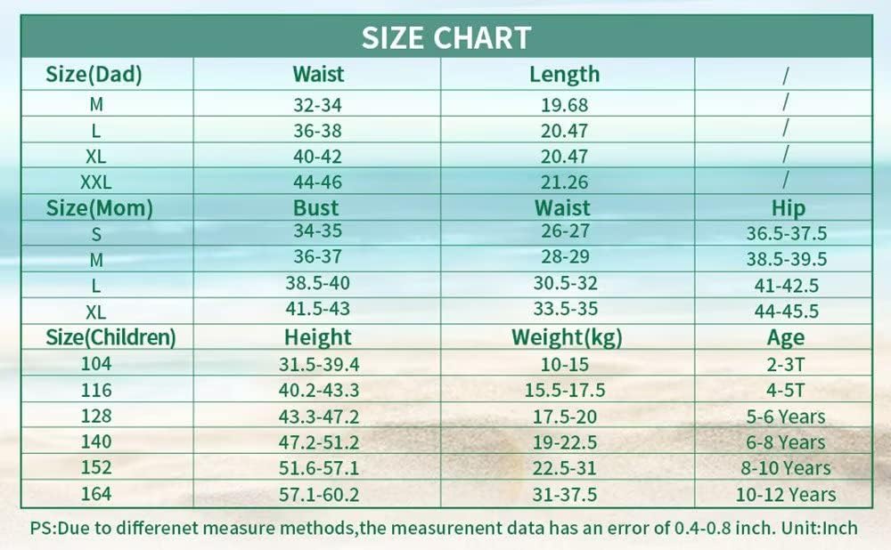 Matching Family Swimsuits Ruffle Bathing Suits Mommy and Me Swimwear Two Pieces Bikini Set - Image 4