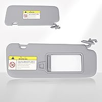 Vista 1 de Parasol lateral del pasajero compatible con Hyundai Elantra AD 2016 2017 2018 2019 Reemplazar 85220-F0100TTX delantera derecha Parasol