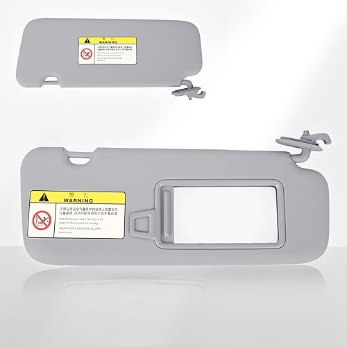 Parasol lateral del pasajero compatible con Hyundai Elantra AD 2016 2017 2018 2019 Reemplazar 85220-F0100TTX delantera derecha | Parasol de