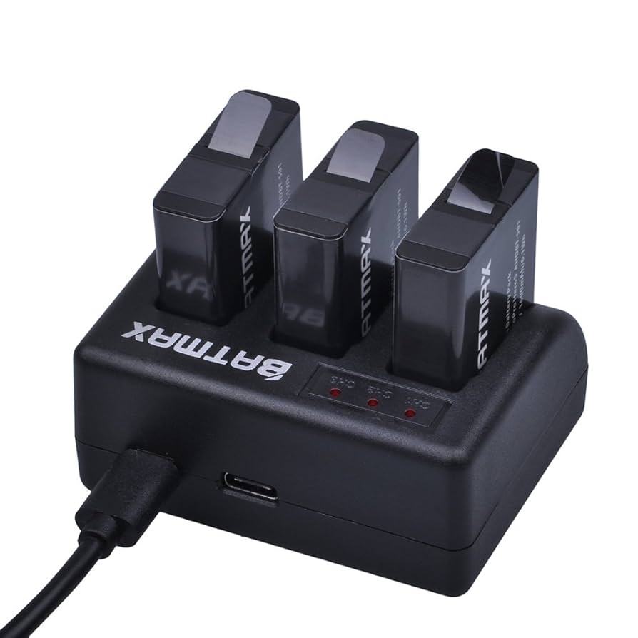 GoPro - GOPRO５　バッテリーセット Amazon.com : COOLSHOW Hero 7 6 5 Battery Replacement (2
