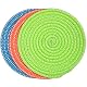 Hundefrisbee Lamtwek 3er Set, 20 cm robuste Wurfscheiben für Hunde