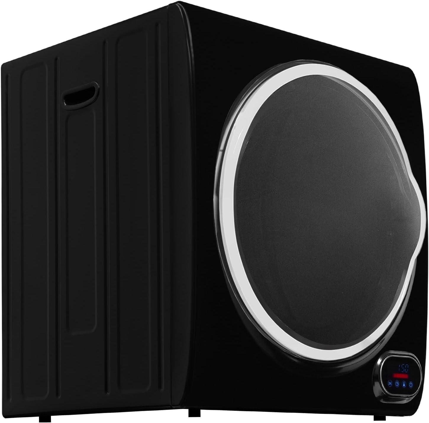 Equator Compact Vented Sensor Dryer 3.5cf/13lbs 110V Bottom Control Digital (Black)