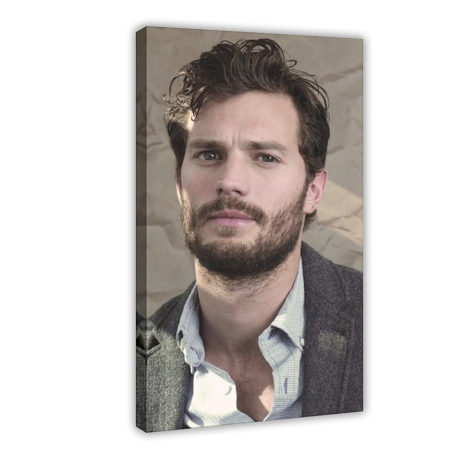 Phthdb Frame-Style Actor Jamie Dornan Poster Canvas Poster Bedroom Decor Gift