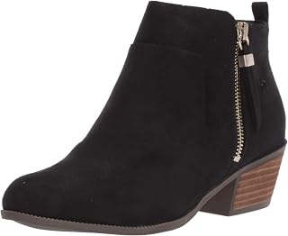 Dr. Scholl's Women's Brianna Ankle Bootie - Western Style Comfort Boots with Energized Insole & 1.75" Heel