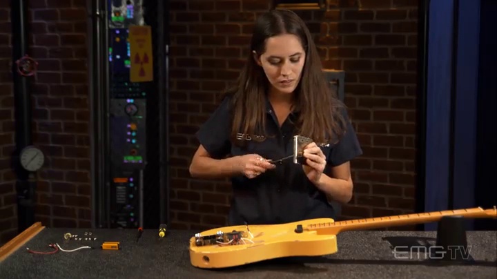 Amazon.com: EMG T SYSTEM Prewired Telecaster Guitar Pickup Set 
