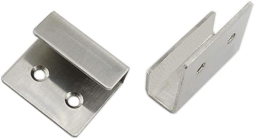 Miniatura 10 de Soporte para azulejos de acero inoxidable, soporte para colgar en la pared, ganchos para exhibición de azulejos de cerámica con tornillos de