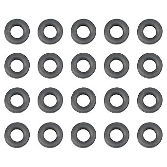 FT50-43 | FT-50-43 Ferrite Cores Pack of 20 | for EMI/RFI Suppression, RF Circuits, Balance Transformers, Cable Filtering, Antenna Chokes, and more!