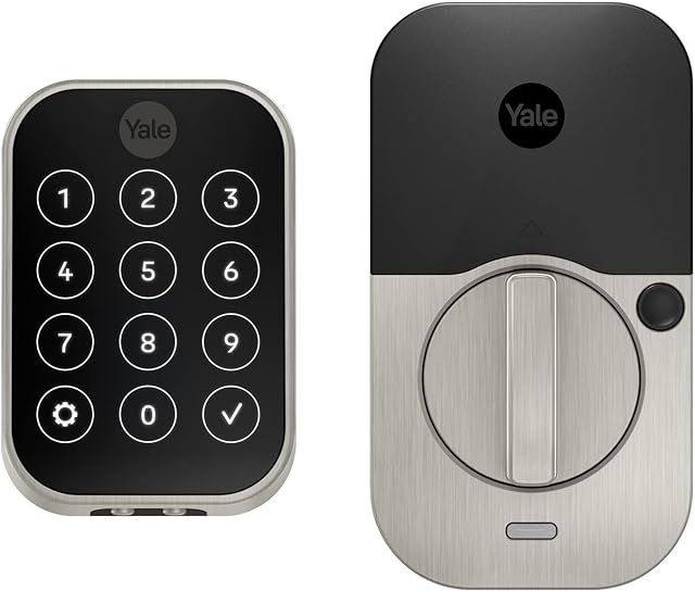 Yale Assure Lock 2 Key-Free Touchscreen Lock with Bluetooth, Satin Nickel