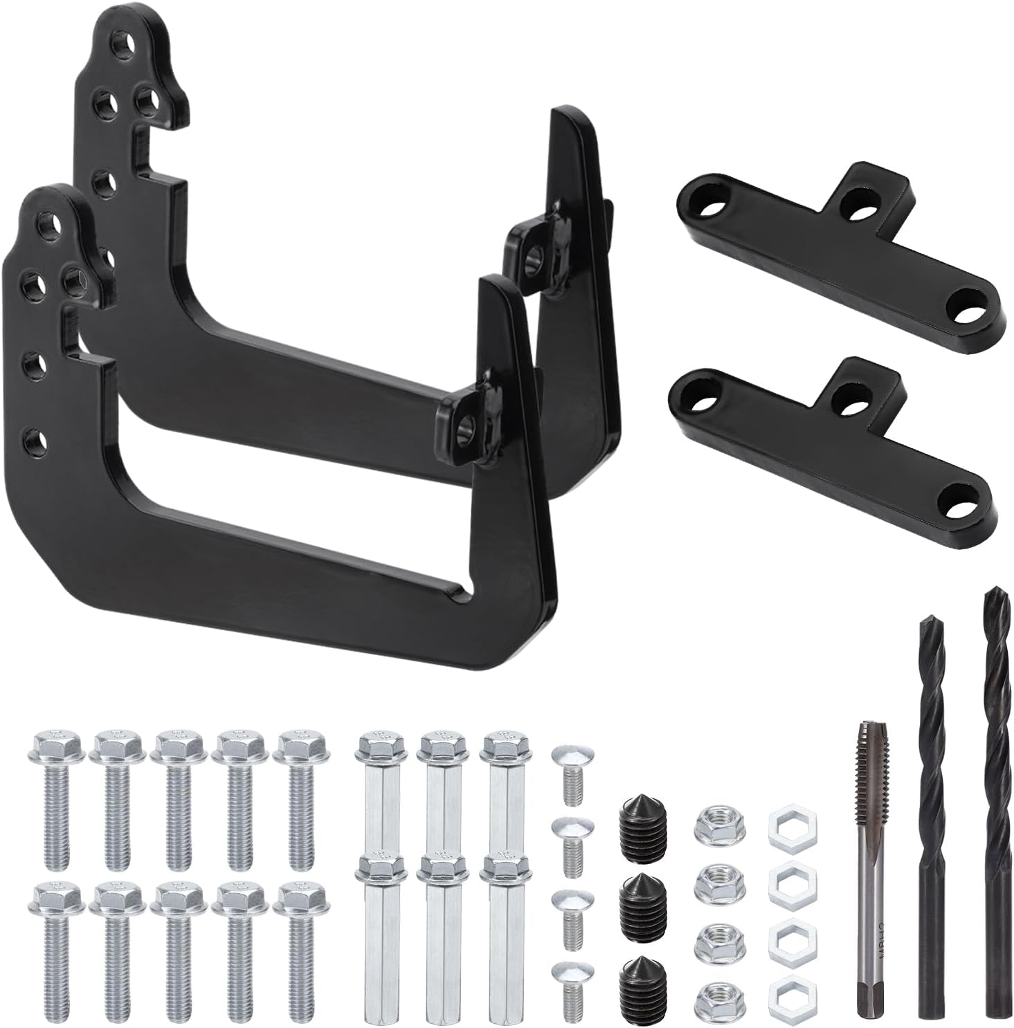 SPARKWHIZ RV Bumper Brackets RV Bumper Storage Supports Heavy Duty RV Bumper Rack fits 4Inch