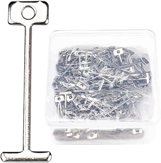 300pcs 1/16" Replacement Steel Needles for Flooring Wall Tile Leveling System, 1.5mm Leveler Replaceable Pin Reusable Spare Steel Pin Tiling Construction Tools (t300, silver)