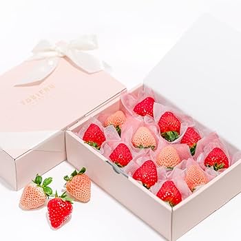 Amazon.co.jp: TOBIFRU フルーツ宝石箱 紅白いちご いちご