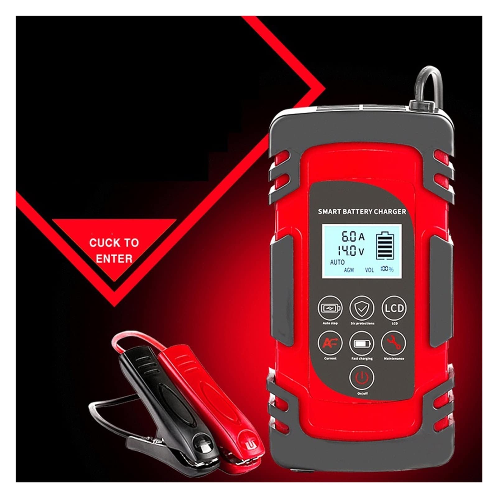 Urządzenia do ładowania akumulatorów samochodowych Ładowarka samochodowa Smart Pulse Carger 1 2V24V. W pełni automatyczna ładowarka baterii Utrzymuje akumulator kosiarki samochodowej i motocyklowej