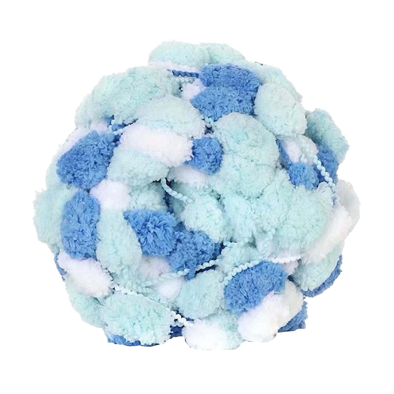 Sewing Pom-Poms Craft Decorations Assorted Balls Pompoms Bulk Craft in Bright Color String Cashmere Cashmere Pom-poms Plush