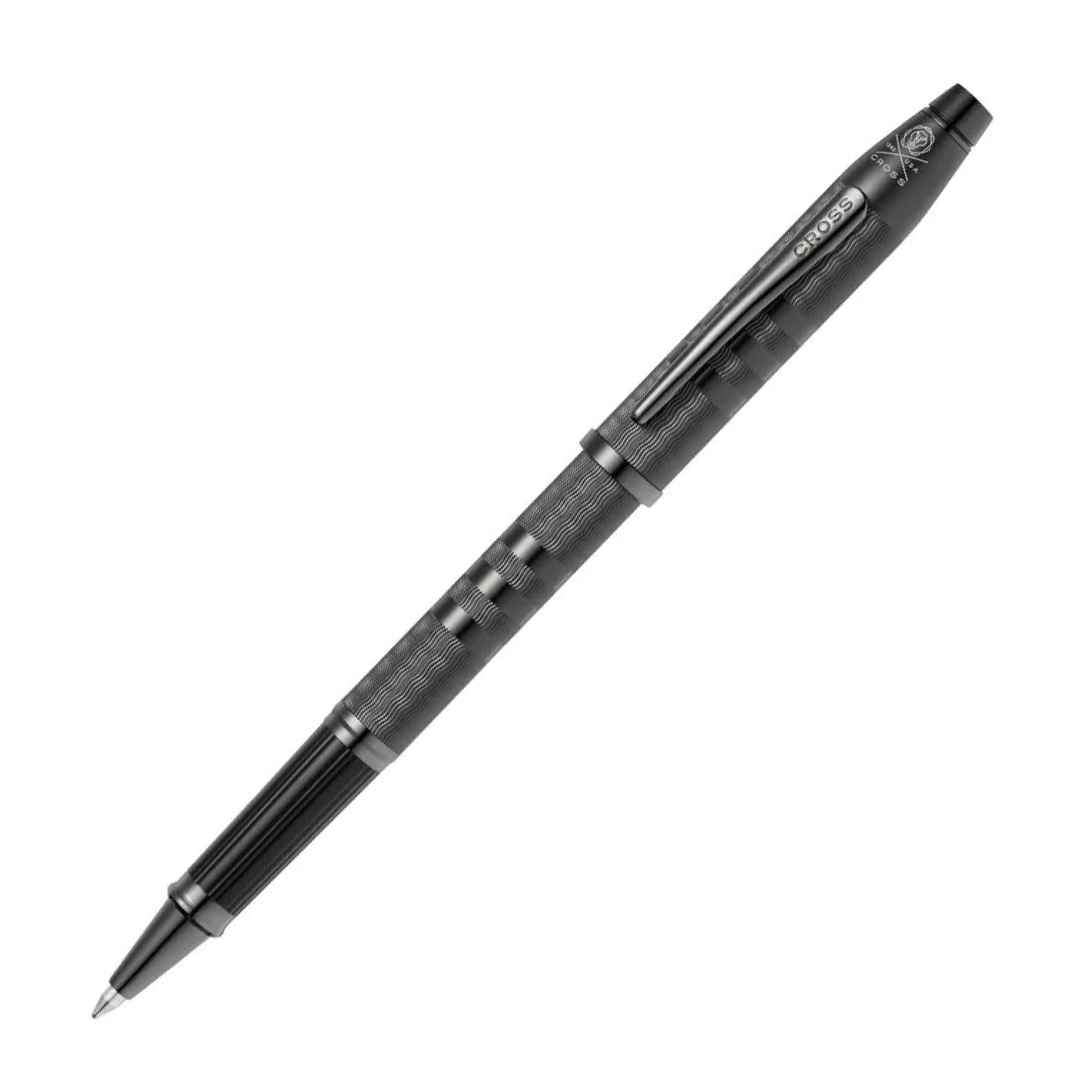 Cross CenturyII Midnight Black with Polished Midnight Black PVD Appointments Selectip Rollerball Pen