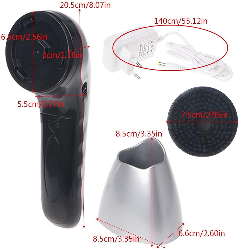 Portable Handheld Automatic Electric Shoe Brush Shine Polisher 2 Ways Power Supply