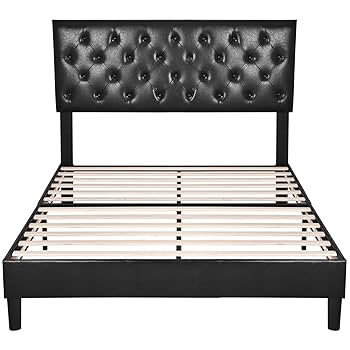 ぷうあ様3枚セット Allewie Modern Full Size Bed Frame with Lift Up Storage and