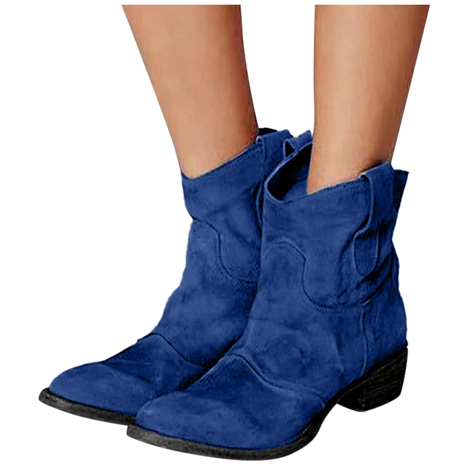 Botki dla kobiet botki seksowne buty na co dzień retro buty wygodne rzymskie wsuwane buty na niskim obcasie damskie buty damskie buty damskie buty obcasy