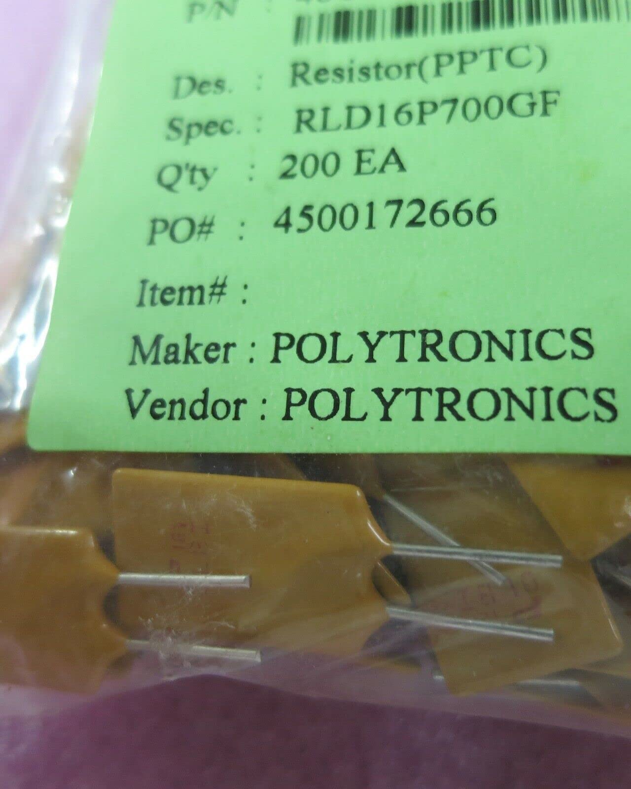 3 PCS of RLD16P700GF Polytronics Technology *** US Stock ***