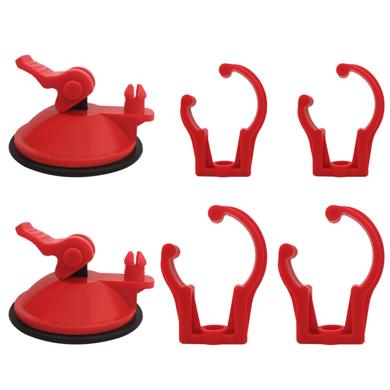 YWLUUOO Practical Aquarium Suction Cup Clamp Fish Tank LED Light Fixation Sucker LED Light Fixing Clip Aquarium Accessories Fish Tank Fixing Clip