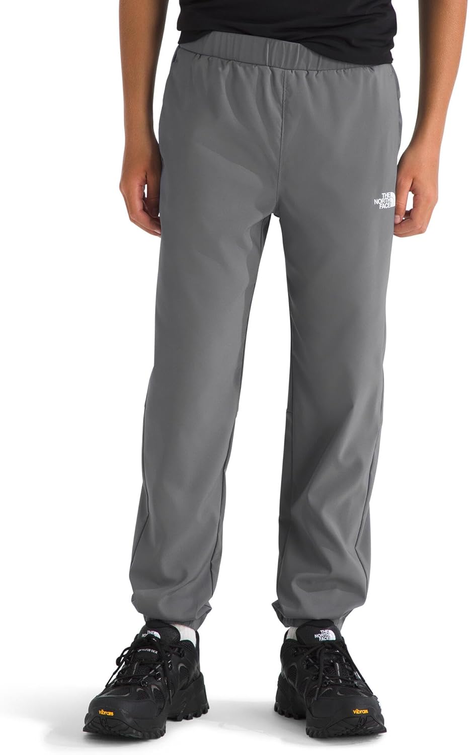 The North Face Boys' On The Trail Pant - Moisture Wicking, Water Repellent, Elastic Waistband with Drawcord, Zip Back Pocket