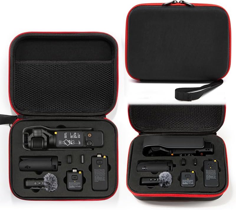 Coyktonty Estuche de transporte, bolsa portátil de viaje para DJI Osmo Pocket 3 (negro)