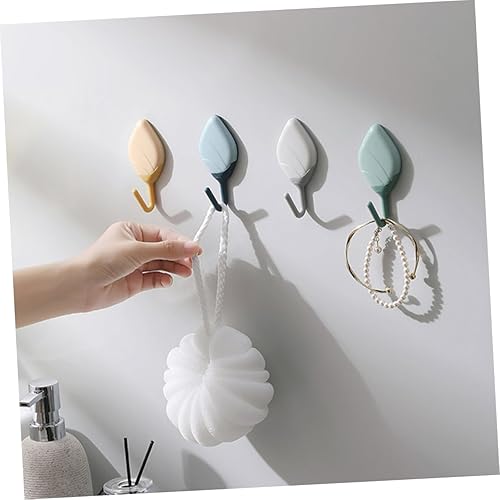 Miniatura 7 de HOMSFOU Ganchos de pared para abrigos, colgador de pared, ganchos para toallas de ducha, ganchos de baño, ganchos de pared individuales, ganchos de