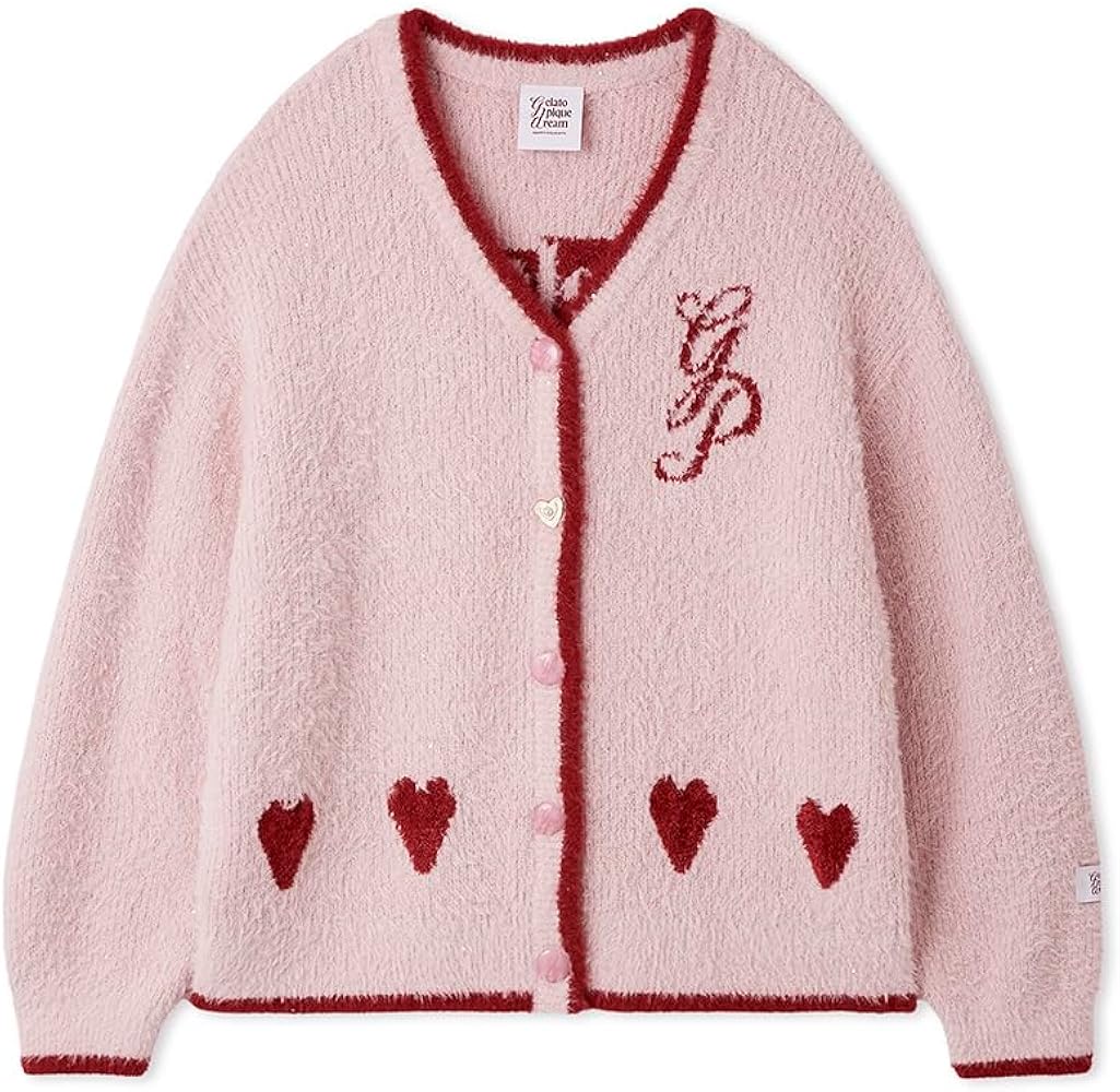 Amazon | [ジェラート ピケ] ラメフェザーカーディガン PWNT255081