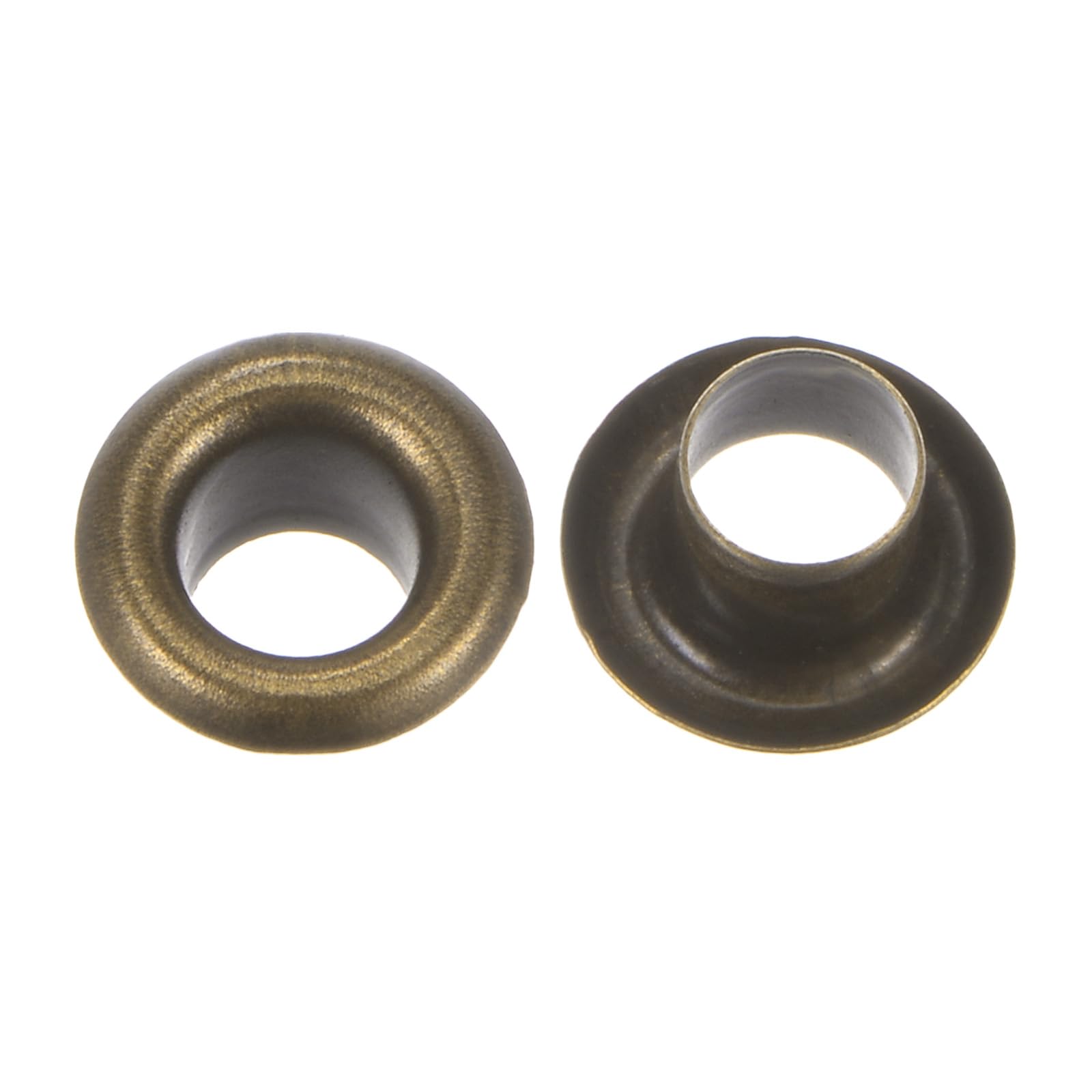 HARFINGTON Juego de 300 ojales de metal de 4,5 mm, agujero de 3/16 pulgadas, ojales pequeños con arandelas para zapatos, ropa, cinturón, etiqueta, bolsa, tela, cuero, proyecto de bricolaje, bronce