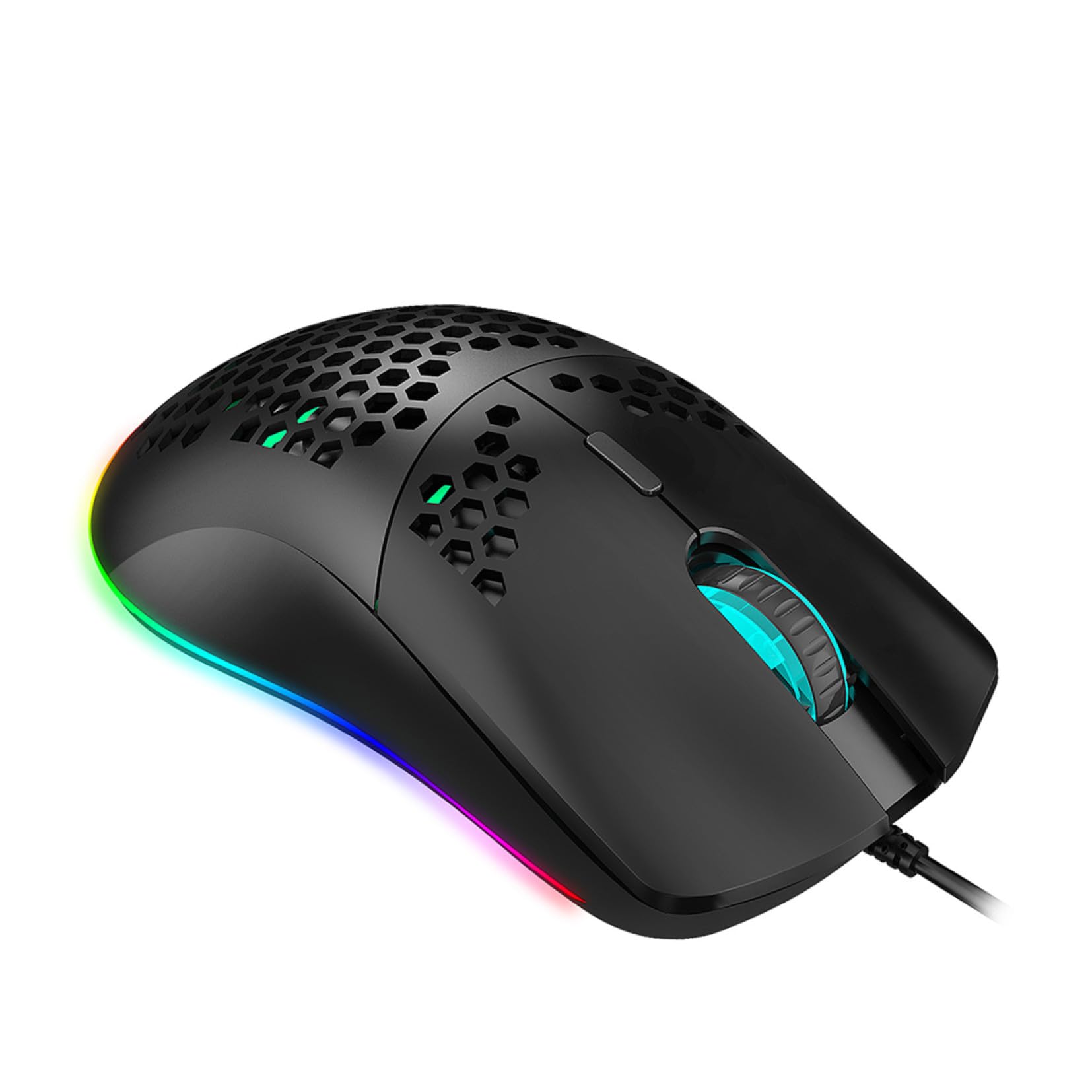 Hemobllo Mouse Rgb Tasti Illuminazione Programmabile Design Ergonomico Dpi Regolabile Fino Per Uso Professionale