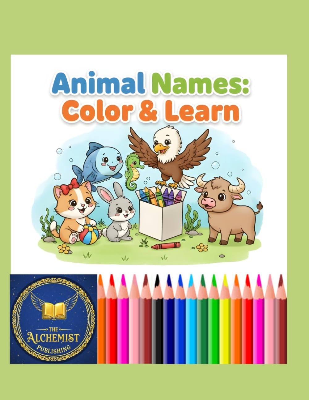 Animal Names: Color & Learn