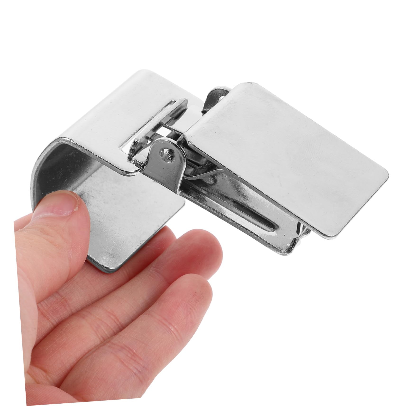 6 Stück Edelstahl Teppich und Vorhangclips Silberne Klammern Installieren und Verwenden zum Aufhängen von Gardinen und Teppichen im Haushalt