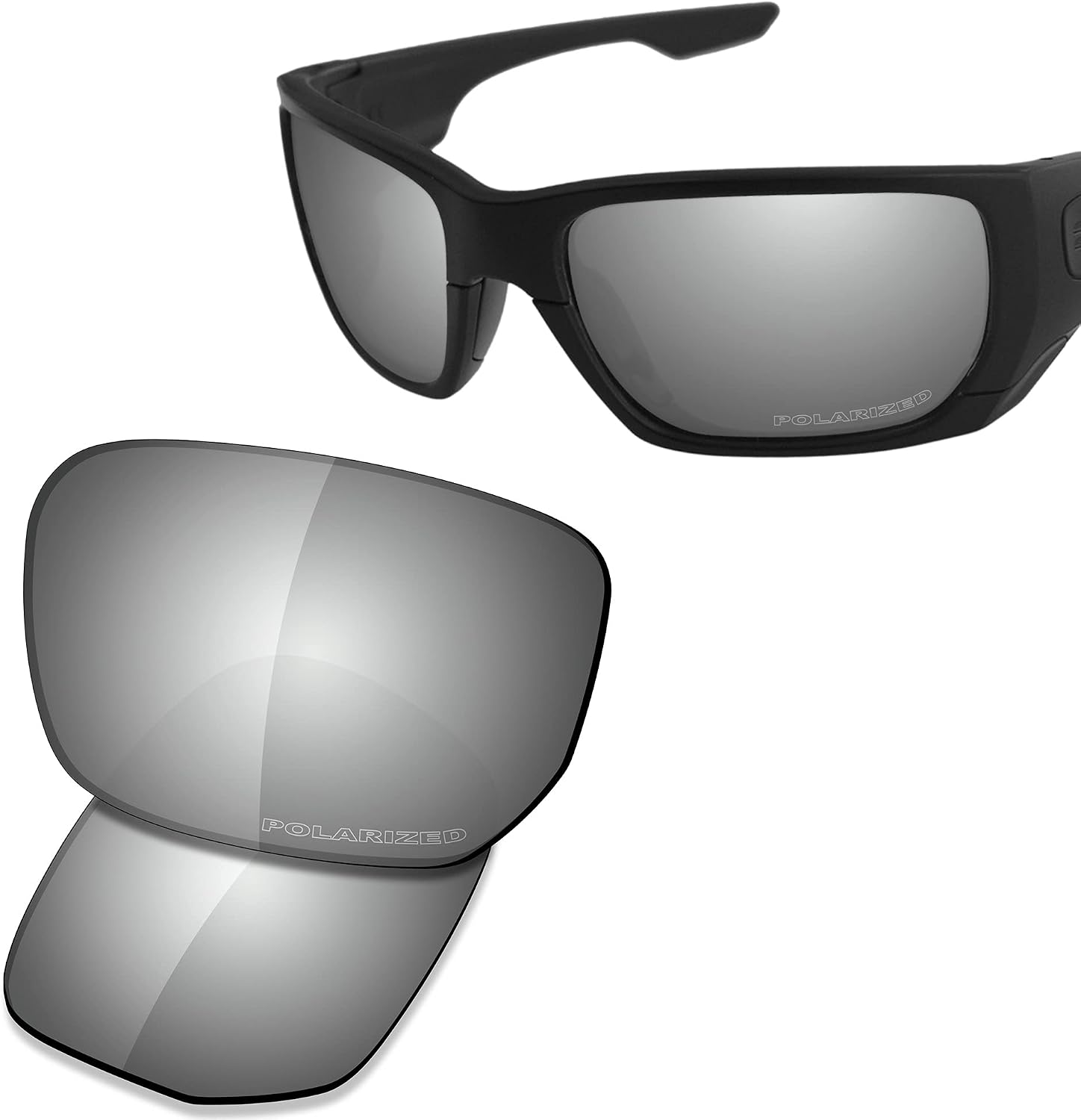 SAUCER Premium Replacement Lenses for Oakley Style Switch OO9194 | Style Switch Low Bridge Fit OO9216 Sunglasses