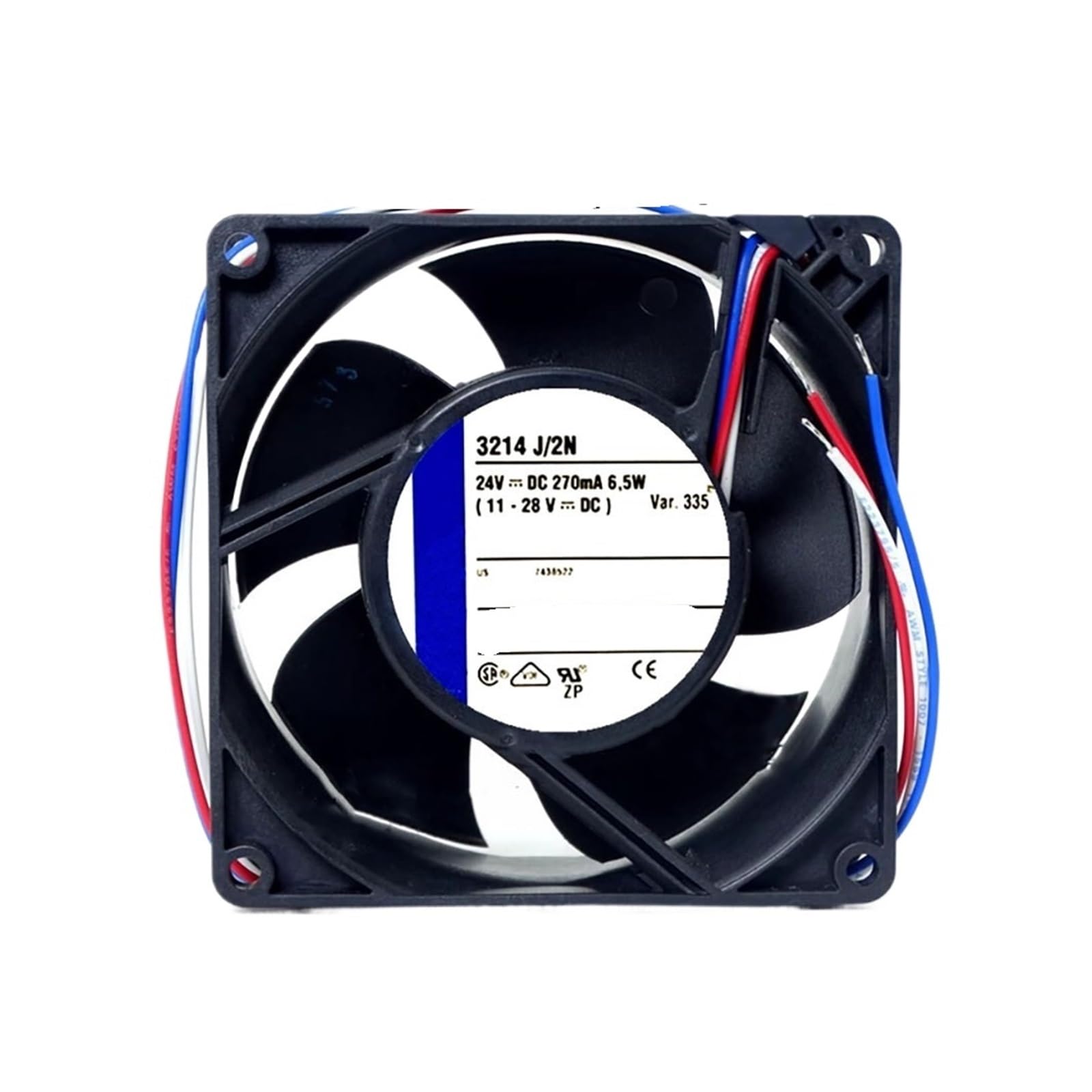YLPWKMVZ Cooling Fan 3214J/2N 24VDC 6.5W 0.27A 92 * 92 * 38MM radiator
