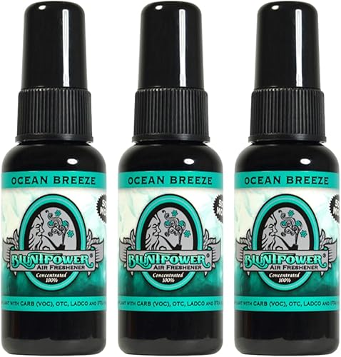 Miniatura 24 de BluntPower (cereza vainilla, 3 unidades) Ambientador concentrado – Ambientador a base de aceite premium en aerosol para el hogar y el coche – Spray